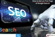 how to get on first page of google search david aziz