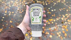 clear ketchup