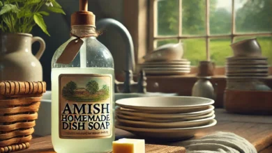 amish homemade dish soap